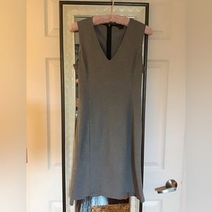 Grey Theory A-Line V-neck dress